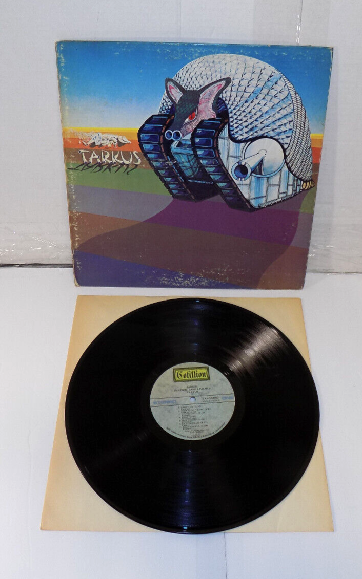 EMERSON, LAKE AND PALMER Tarkus COTILLION RECORDS Skao93853 Gatefold Vinyl LP