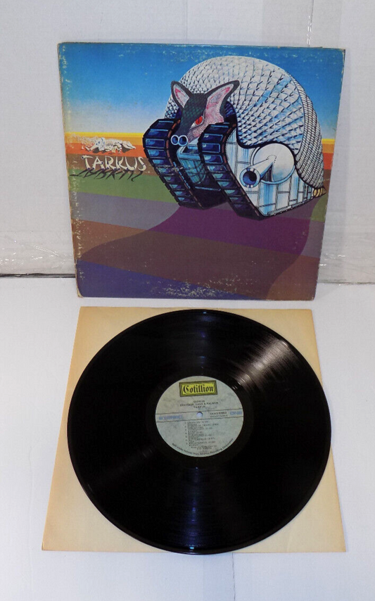 EMERSON, LAKE AND PALMER Tarkus COTILLION RECORDS Skao93853 Gatefold Vinyl LP
