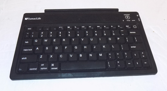 SumacLife Wireless Bluetooth Keyboard Black For IPad