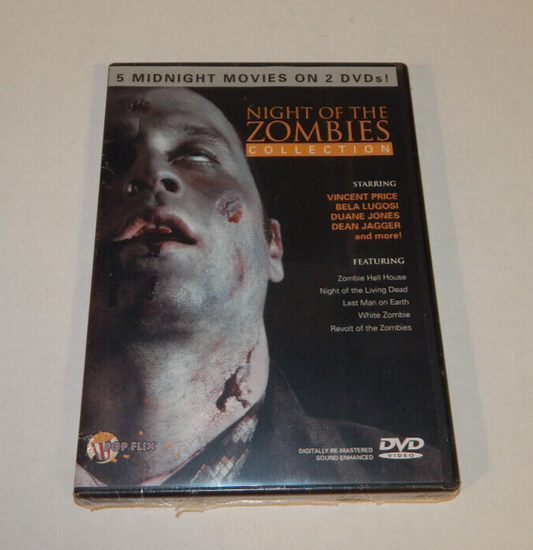 Night of the Zombies Classic Horror Collection 2 Disc Set Horror Sealed