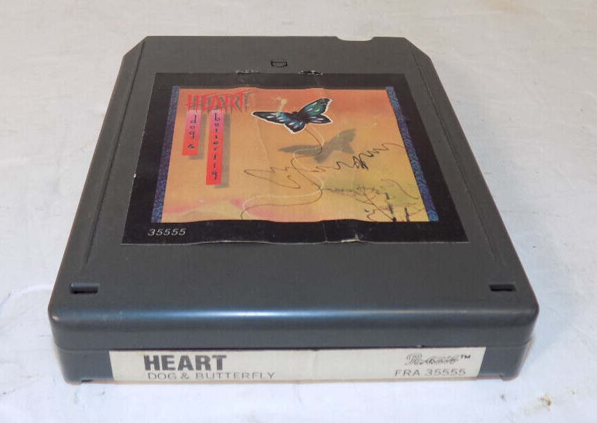 HEART Dog & Butterfly FRA35555 8 Track Music Tape