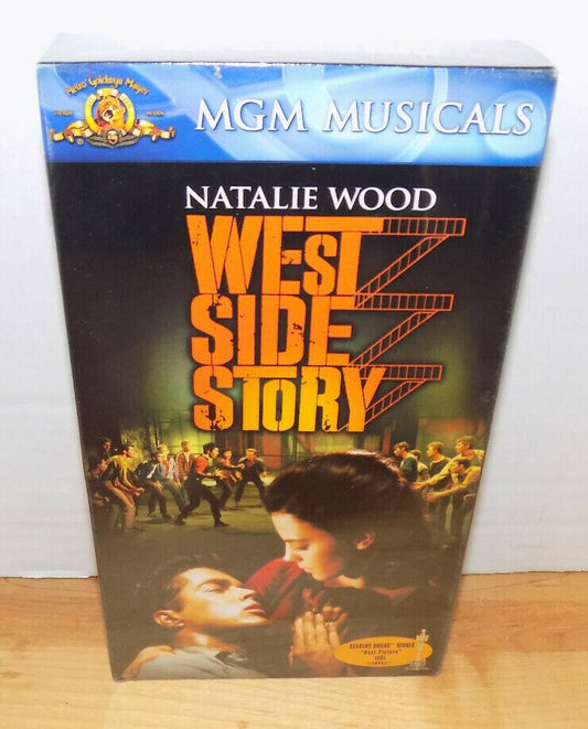 West Side Story VHS Tape Natalie Wood MGM Musicals New Sealed