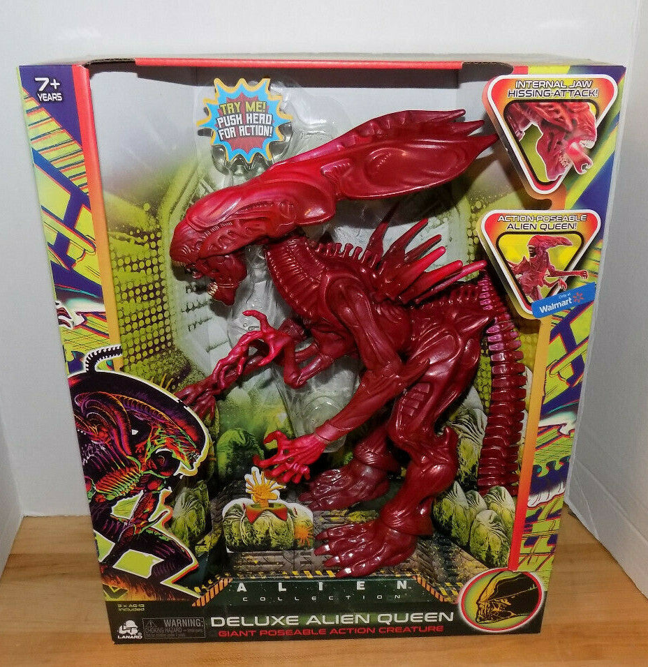 Lanard Toys Alien Collection Deluxe Alien Queen Poseable Action Creature 12" New