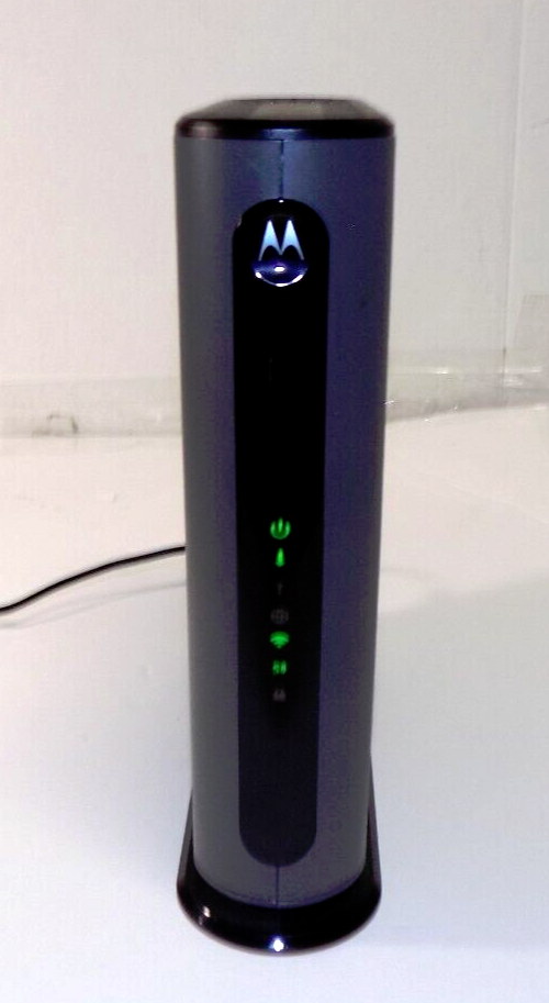 Motorola AC 1900 MG7550 Cable Modem + Wi-Fi Router-Black