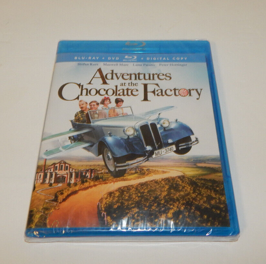 Adventures At The Chocolate Factory Blu-ray Disc DVD Combo With Digital Copy New