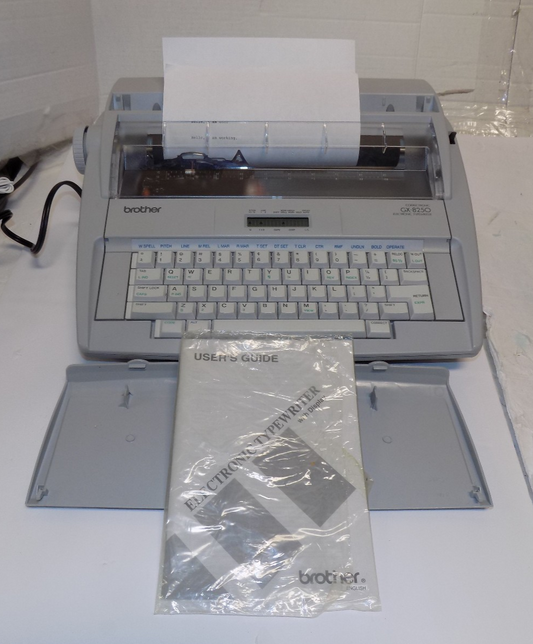 Brother Correctronic GX 8250 Electric Typewriter Word Processor- Tested
