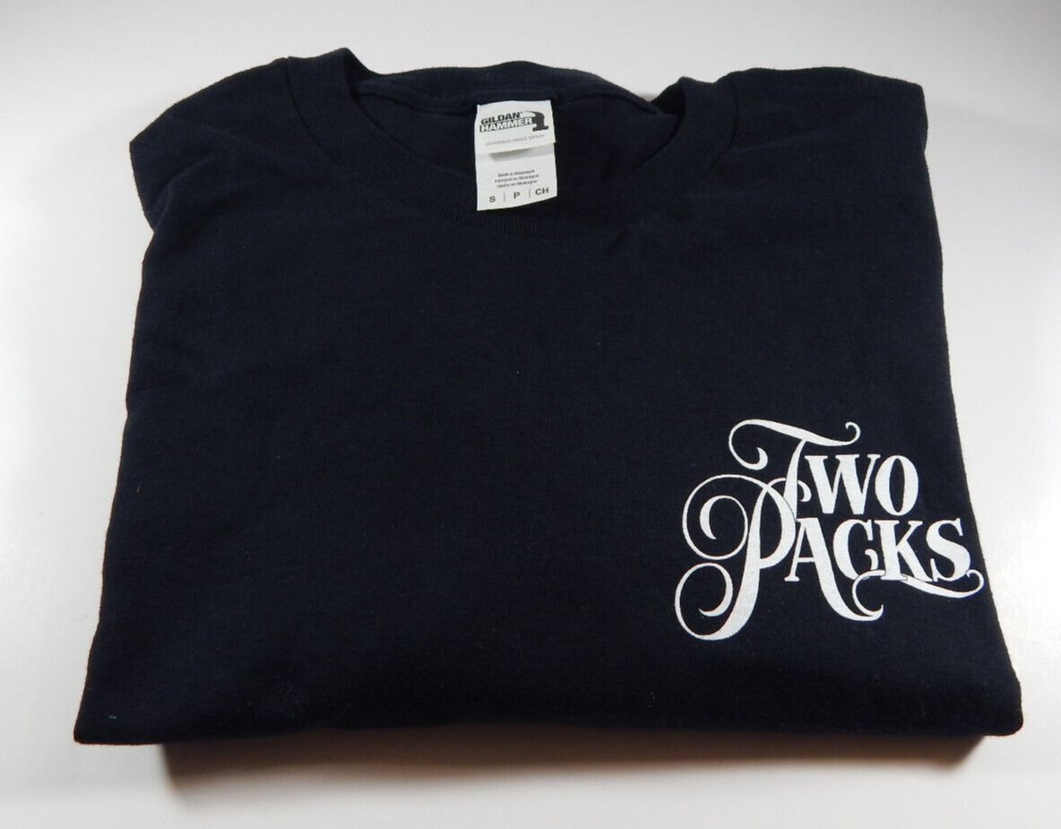 Two Packs Pounds 448 X Smoke DZA Long Sleeve Shirt Size Small Gildan Hammer