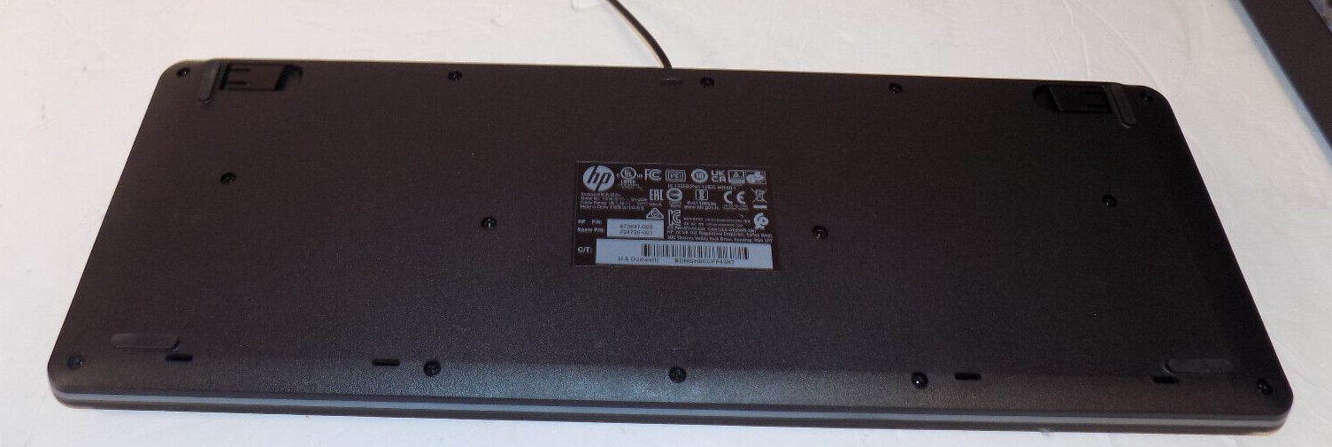 HP SK-2025 USB Wired Keyboard Black