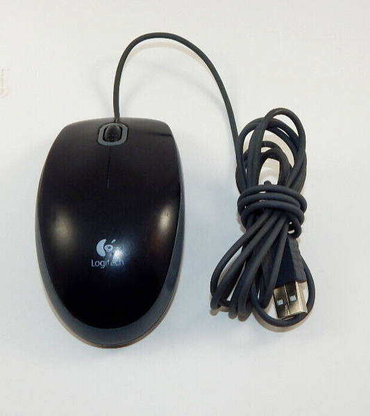 Logitech M-U0028 Black 3 Buttons USB Wired Optical Mouse