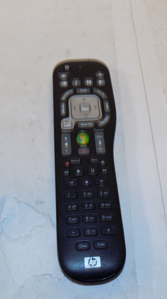 HP Windows PC Media Center Control Remote Control Model TSGH-IR01 IR Tested