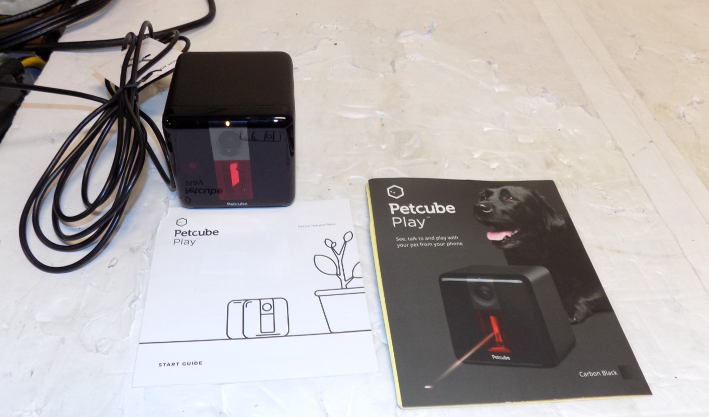 Petcube Play Interactive Smart Wi-Fi 1080p Pet Camera w/Laser PP211NV5L