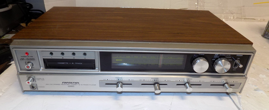 Vintage Soundesign 4645B Stereo Receiver 8 Track Player Radio 8 Track Needs Adju