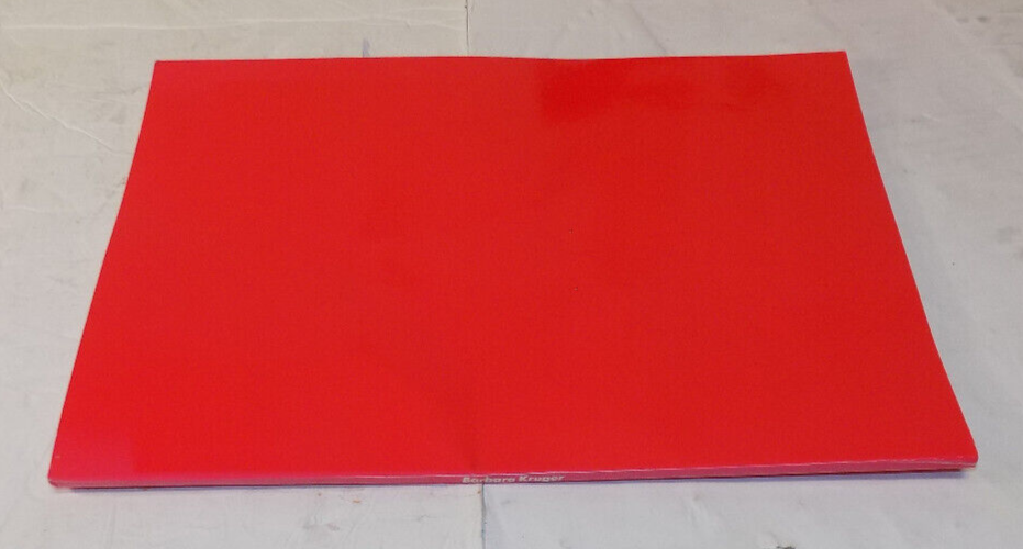Barbara Kruger Artist and Photographer 1991 Mary Boone Art Gallery Catalog