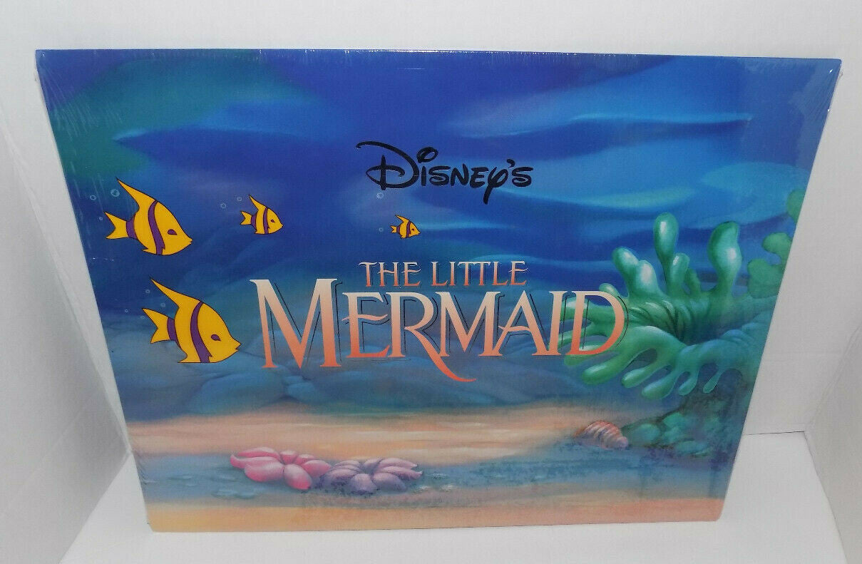 Disney's The Little Mermaid Lithograph Portfolio Set Of 4 Lithographs New Sealed
