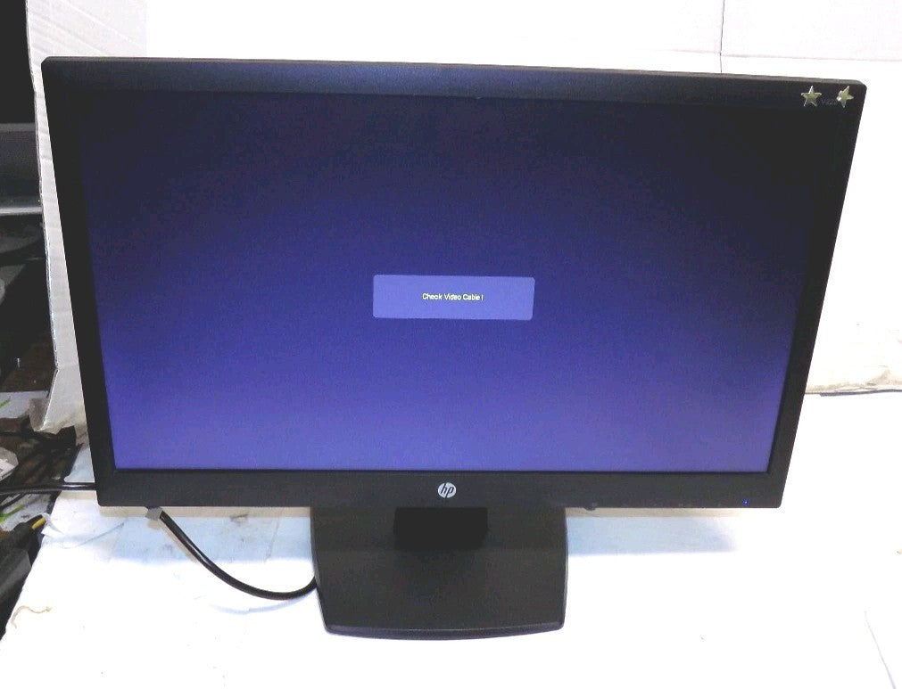 HP V222 22" Widescreen LCD Computer Monitor with Cables