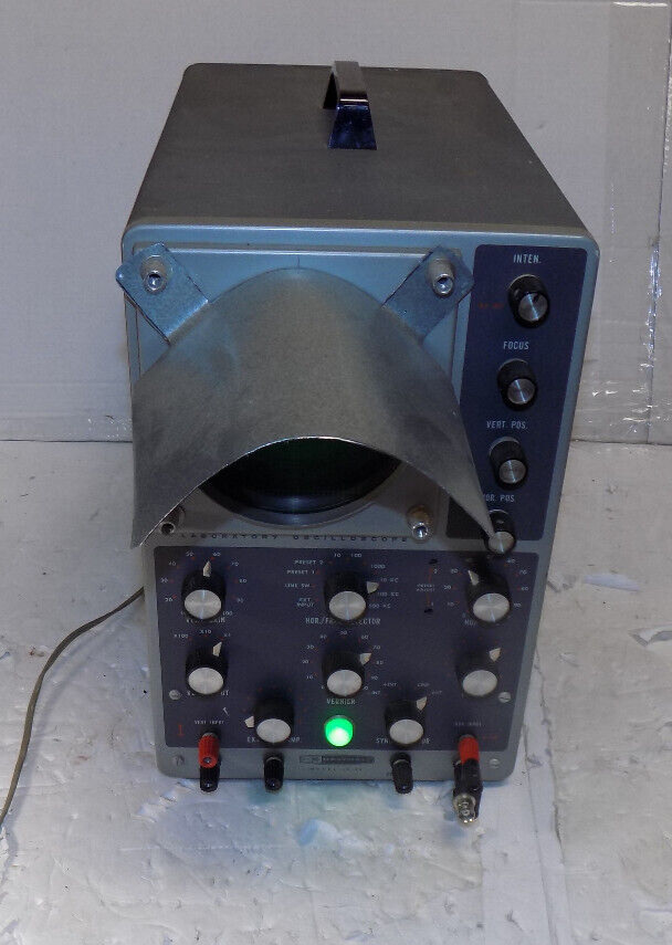 Vintage Heathkit Laboratory Oscilloscope Model 10 - 12