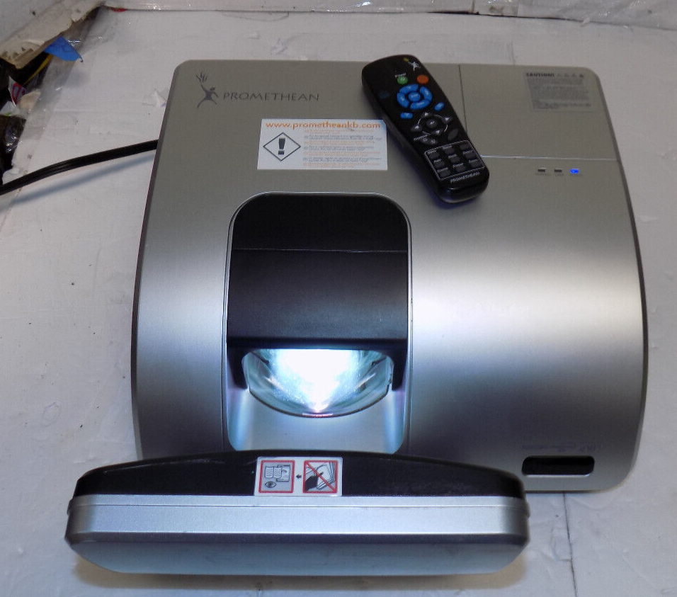Promethean EST-P1 VGA HDMI WXGA Ultra Short Throw Video Projector with Remote