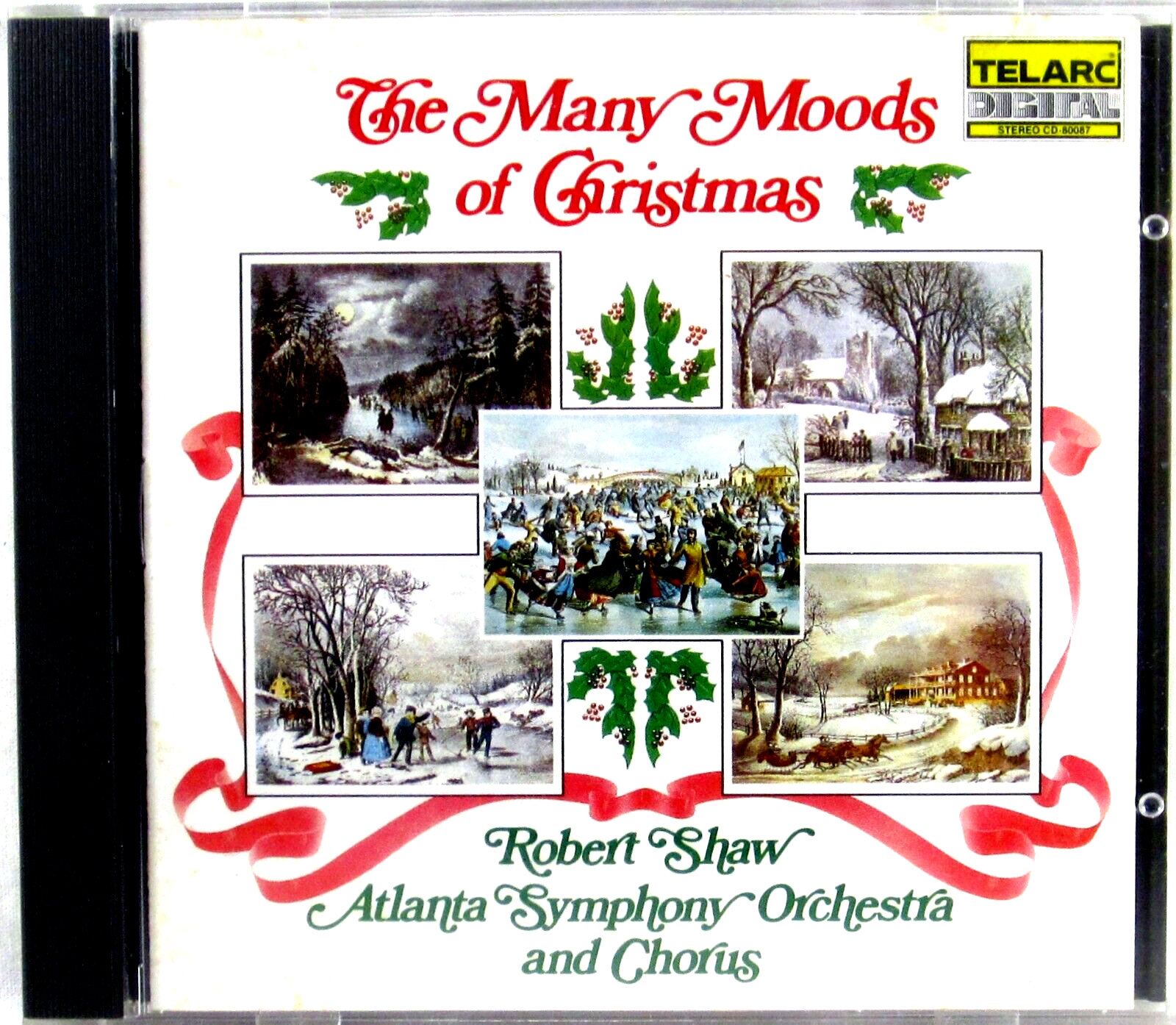 The Many Moods of Christmas CD 1983 Robert Shaw Atlanta Symphony Excellent