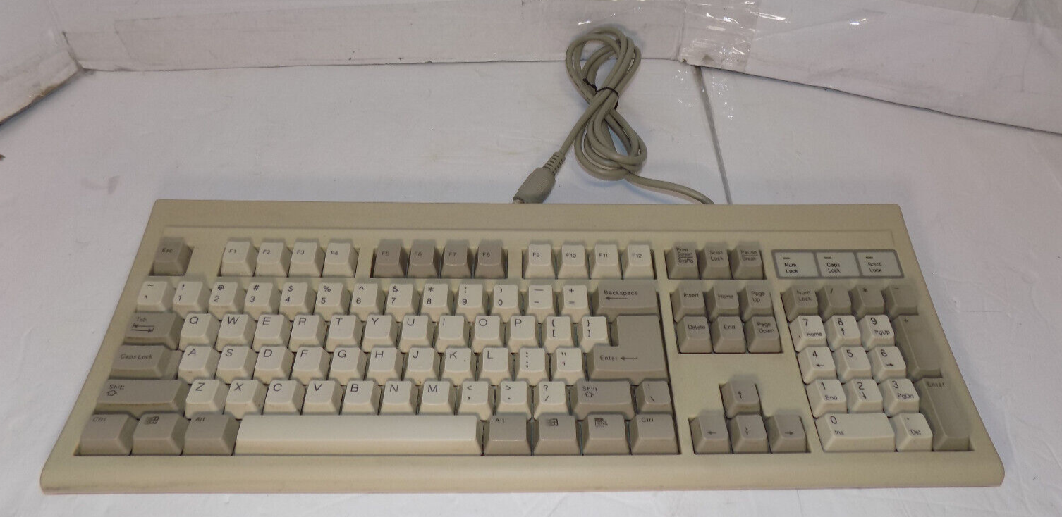 Vintage Identity Systems  IDKB104-BR Computer Keyboard 5 PIN Connection