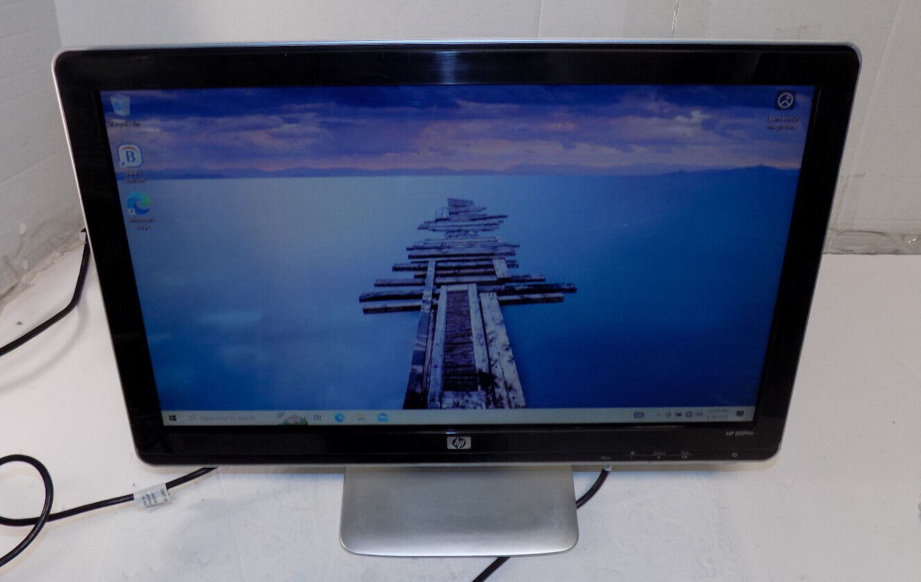 HP 2009m 20" HP 16:9 Widescreen LCD Computer Monitor VGA Input