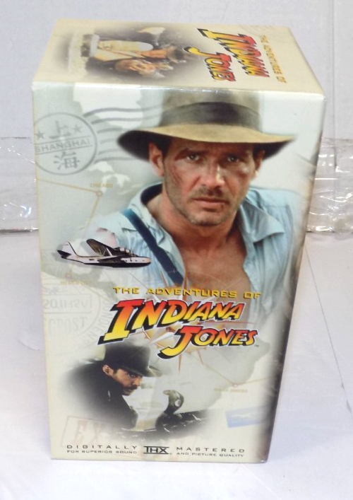 The Adventures of Indiana Jones Trilogy 3 VHS Box Set