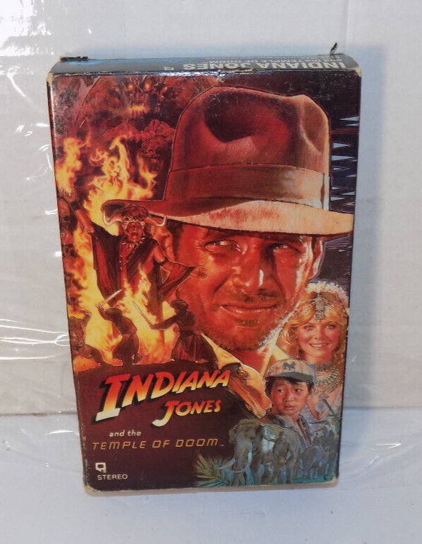 Indiana Jones and the Temple of Doom Beta Tape BETA 1643 1986 Paramount