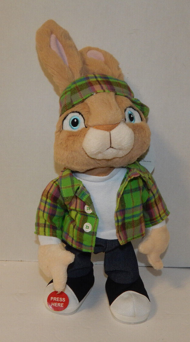 American Greetings 16 Inch Animated P.C. Bunny Easter Bunny Sings "It's Easter"