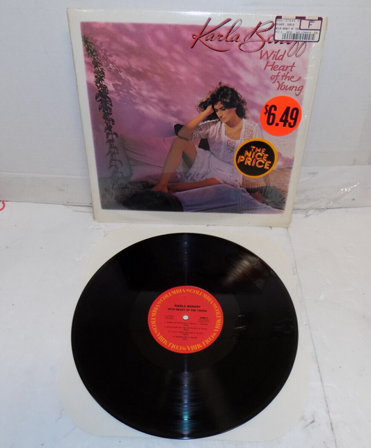 KARLA BONOFF Wild Heart Of The Young LP Vinyl Record EX/EX