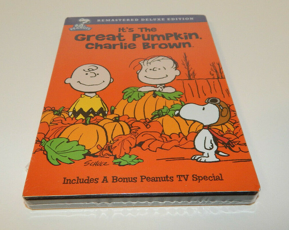 It's The Great Pumpkin Charlie Brown Movie DVD Peanuts Remastered Deluxe Sealed