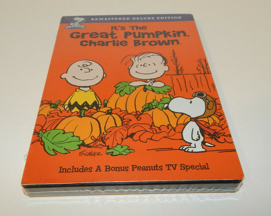 It's The Great Pumpkin Charlie Brown Movie DVD Peanuts Remastered Deluxe Sealed