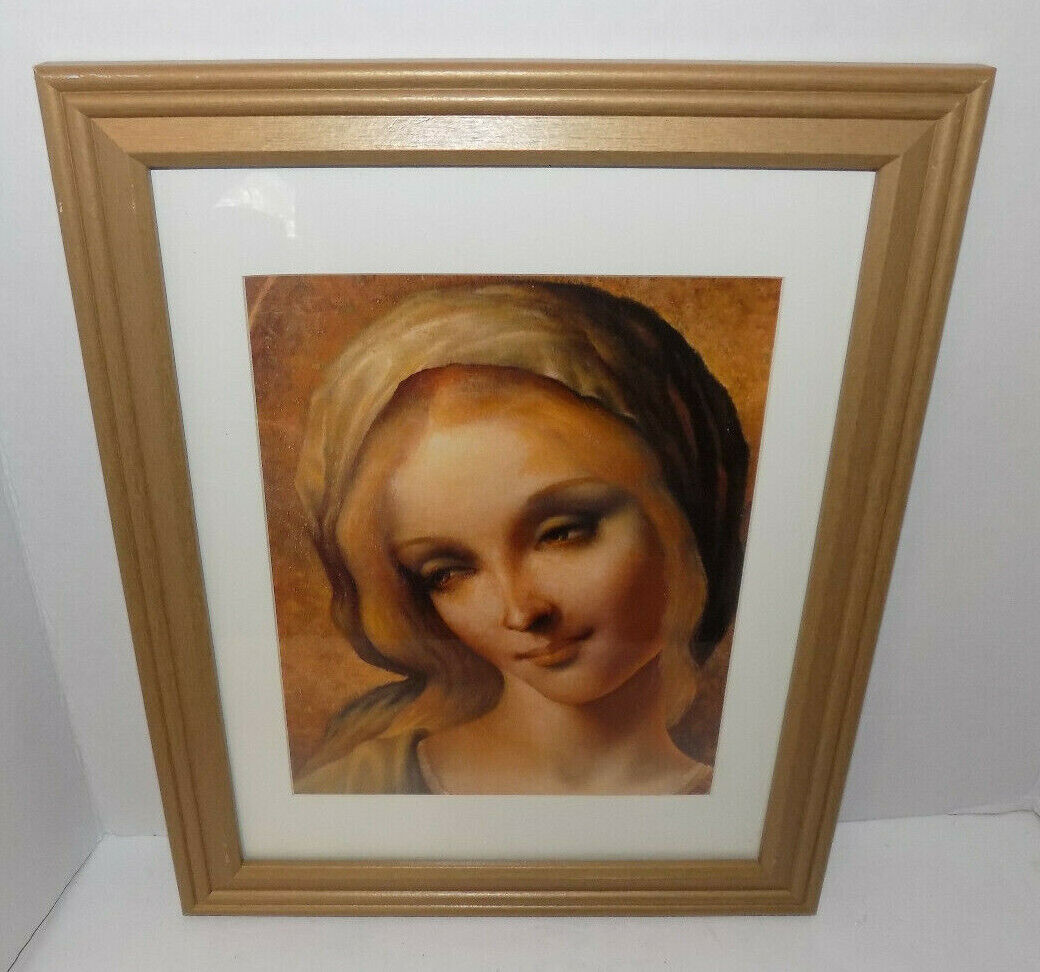  Virgin Mary Framed Print 12" X 15"