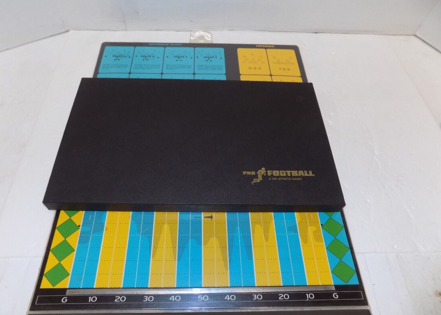 Vintage Pro Football 3M Sports Game. Complete