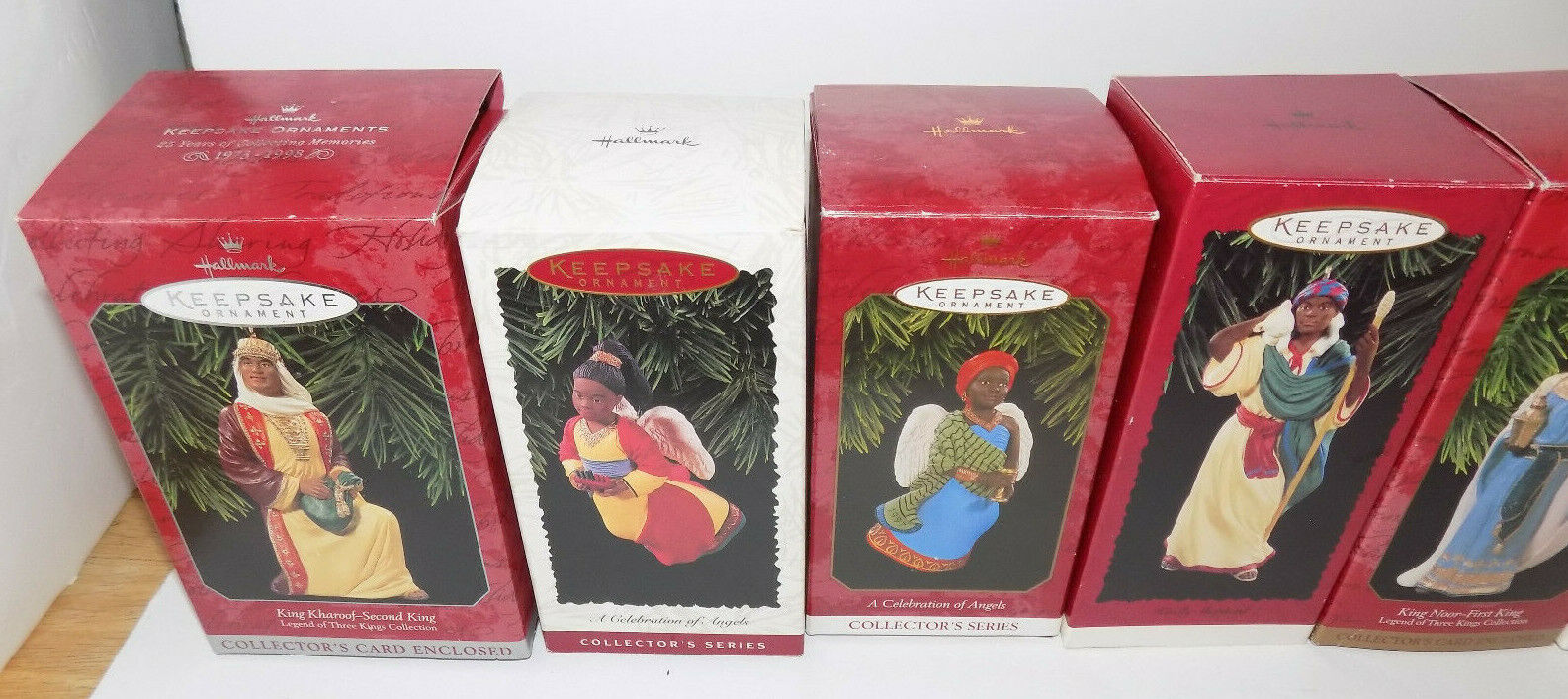Lot of 8 Kwanza Hallmark Ornaments