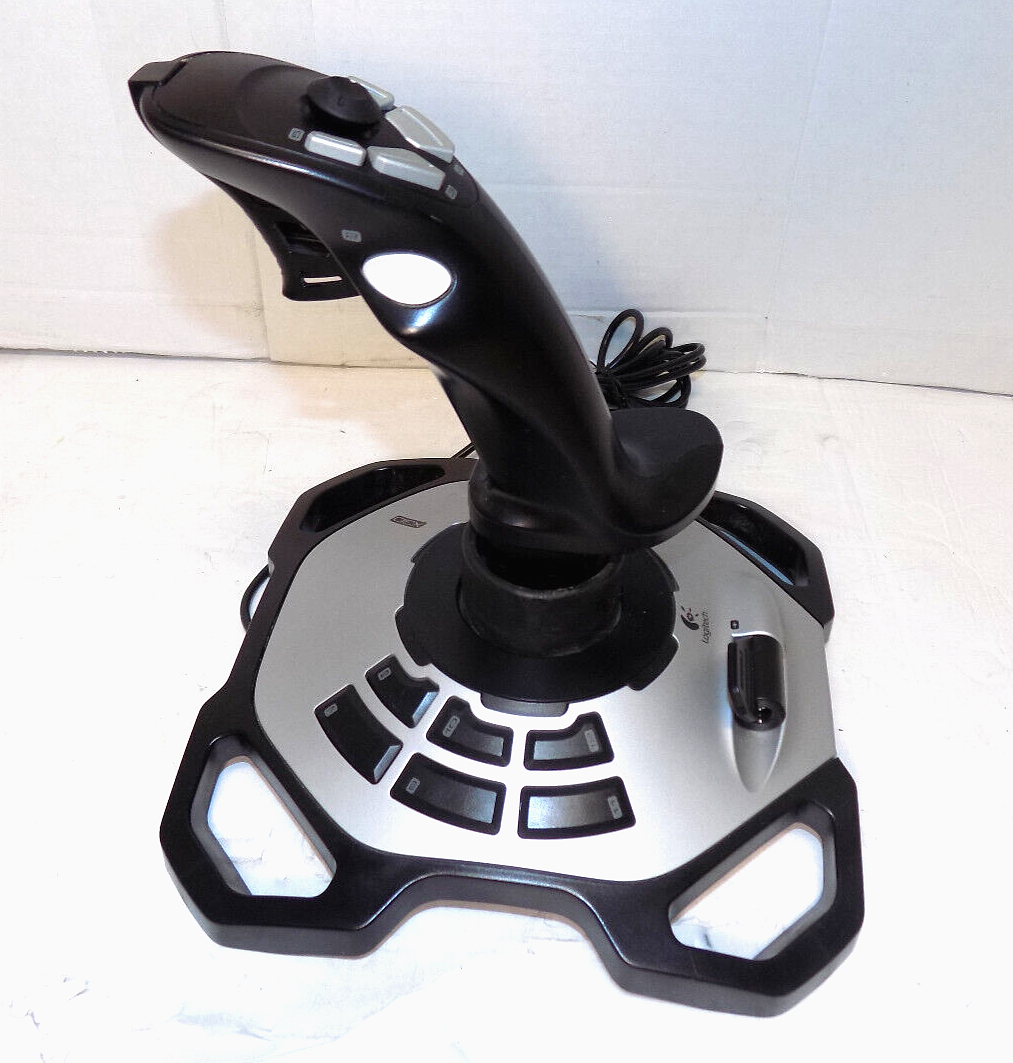 LOGITECH X3D Extreme 3D PRO USB Flight PC Simulator Joystick