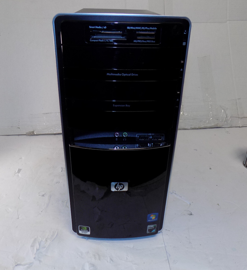 HP p6330f Desktop AMD Athlon II X4 Quad Core 6GB RAM No Hard Drive