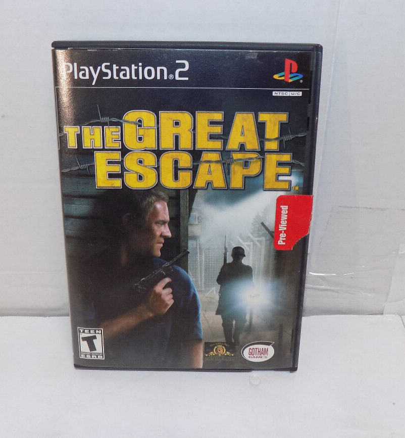 The Great Escape PS2 Game PlayStation 2 No Manual