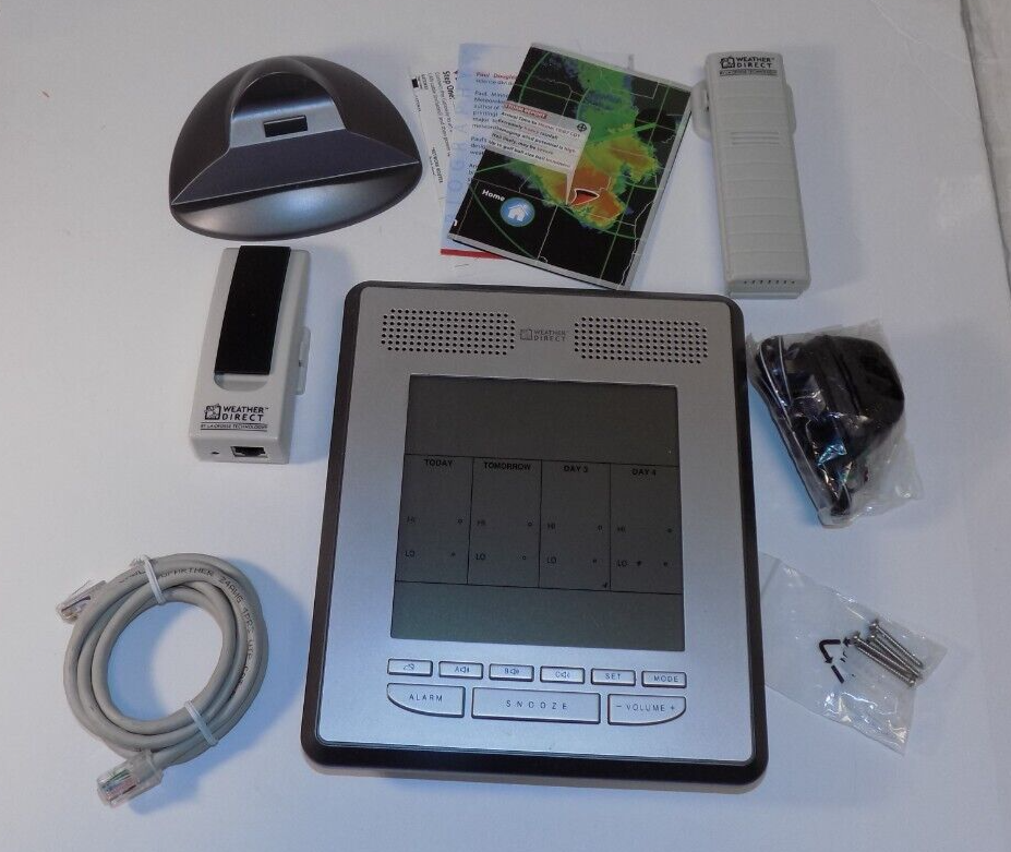 LaCrosse WA-1340S 4 Day Weather Talking Internet Powered Wireless Forecaster