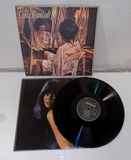 LINDA RONSTADT "Simple Dreams" Original VINYL LP from 1977 VG/VG