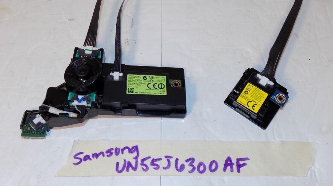 Samsung UN55J6300AF Wi Fi IR Sensor and Power Button Modules