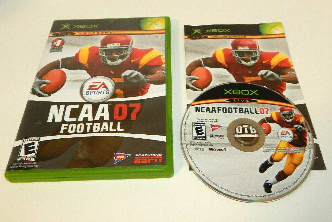 XBOX NCAA Football 07 Video Game