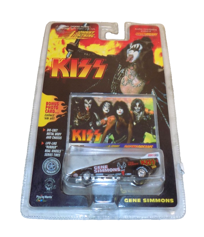 Johnny Lightning KISS Gene Simmons #33 The Fearsome Foursome Diecast Car 1/64