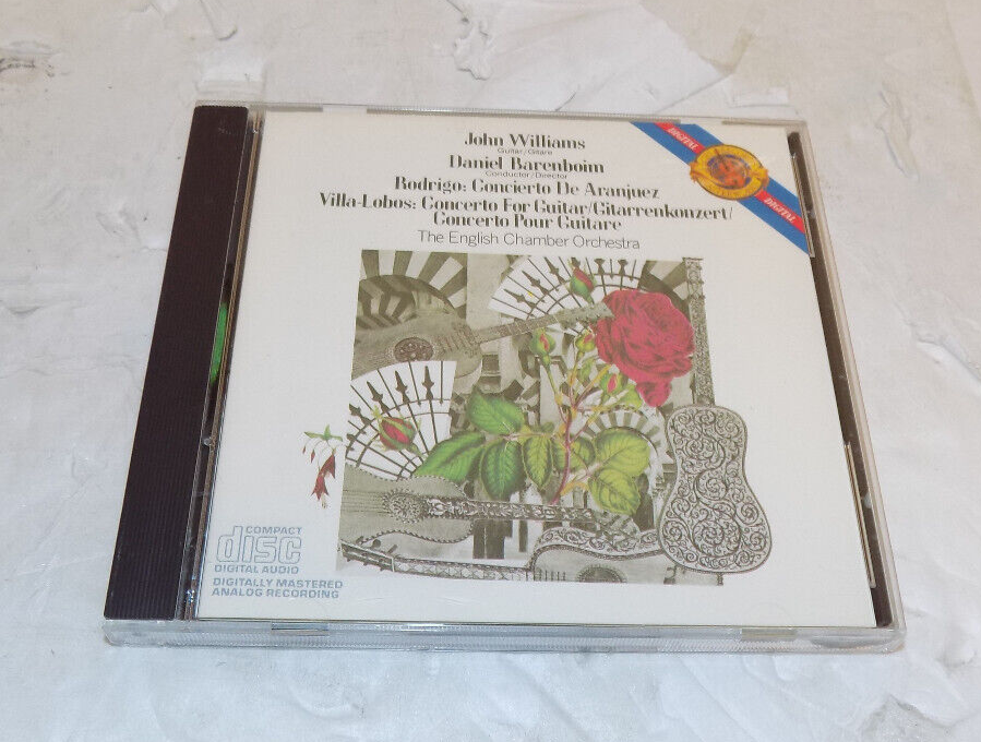Johm Williams Rodrigo Concierto De Aranjuez /Villa-Lobos CBS Masterworks MK33208