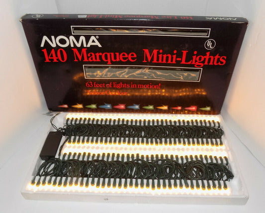 Unique Noma 140 Clear Marquee String Lights 63 feet With Speed Control New