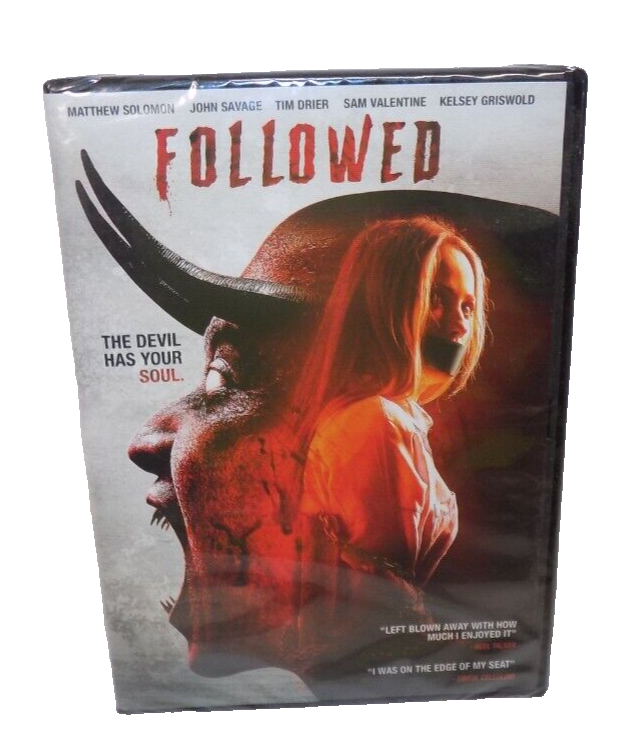 Followed Matthew Solomon 2018 Widescreen DVD Horror Movie Sealed