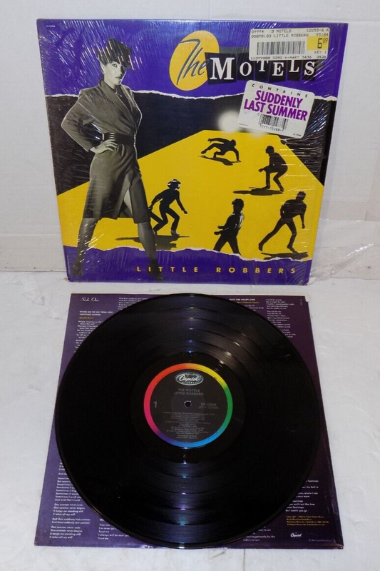 THE Motels Little Robbers LP Vinyl Record 1983 Capital ST-12288 VG+