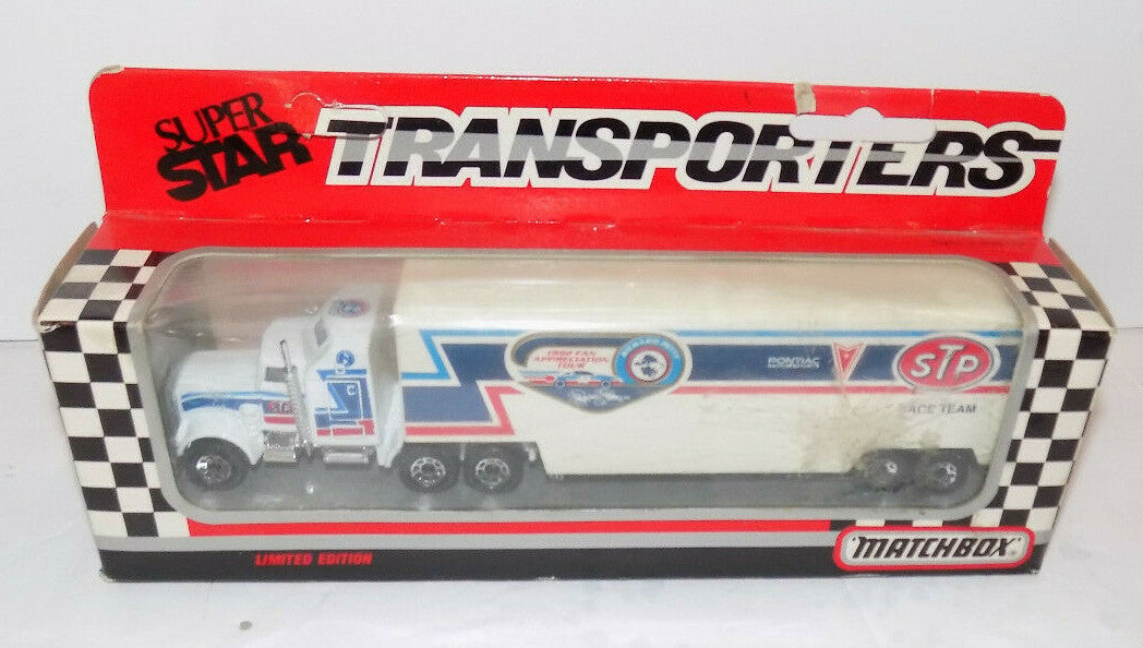 Matchbox Super Star Transporters STP Race Team 1/64 Diecast NIB