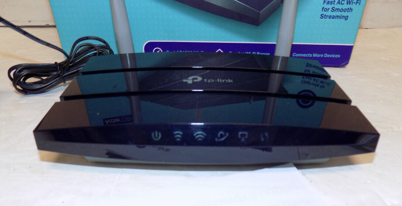 TP-Link Wireless Dual Band Router AC1200 Archer C50 5 GHz