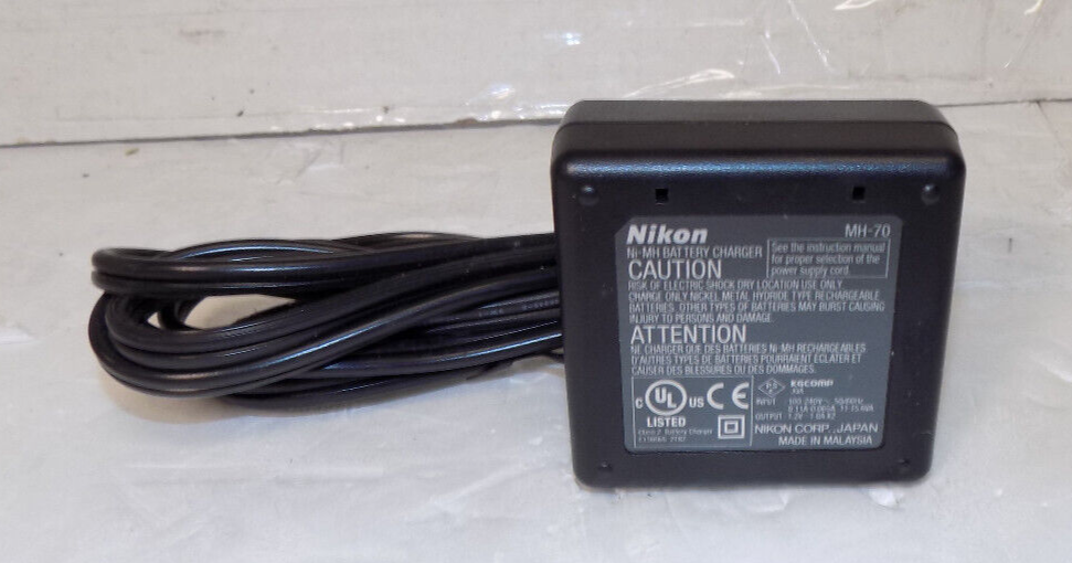 Nikon Coolpix Ni-MH Battery Charge Model MH-70