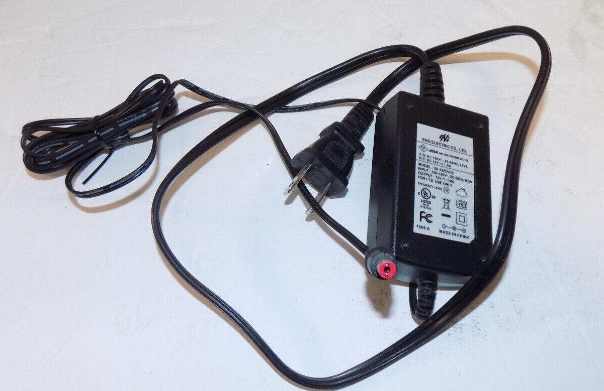 Genuine ENG Power adapter Model 3A-122DU12 12V 1A