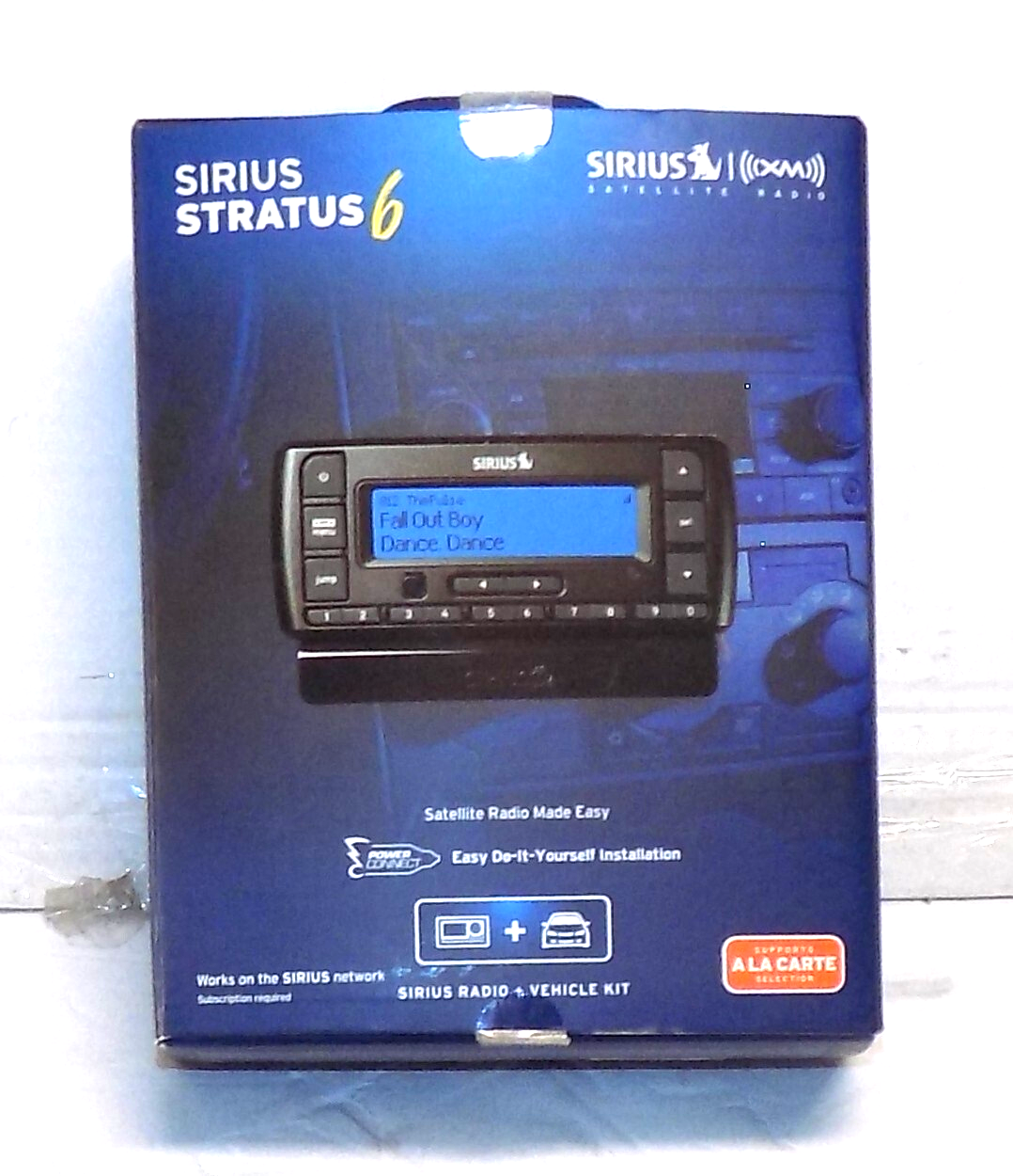 Sirius Stratus 6 SDSV6V1 Satellite Radio Receiver New
